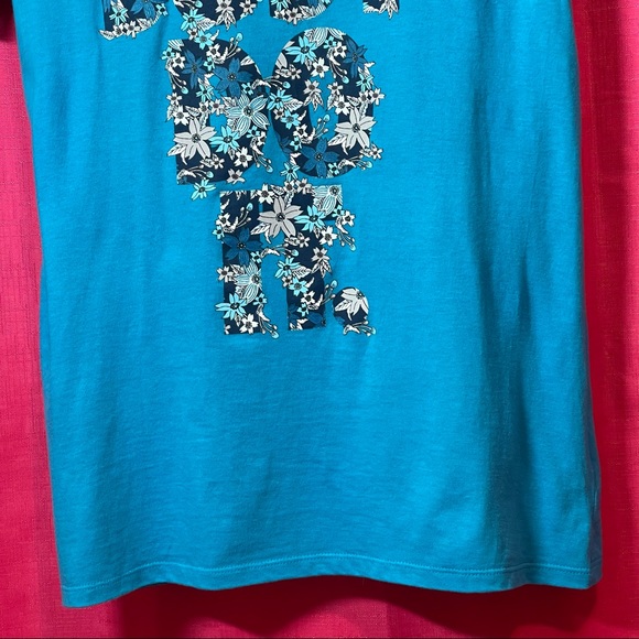 NIKE DRI FIT BLUE TEE JUST DO IT SIZE M - Picture 3 of 12